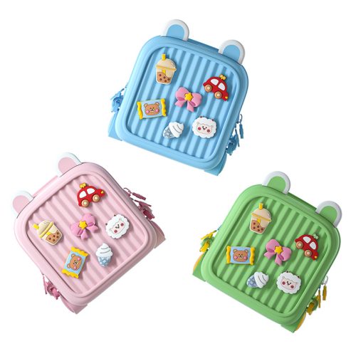 Silicone Backpack with Zipper Waterproof