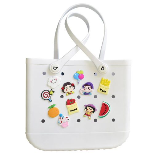 Large Rubber Clog Charms for Beach Bags Fujiya