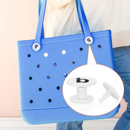 Custom Design Beach Tote Bag Accessory Button