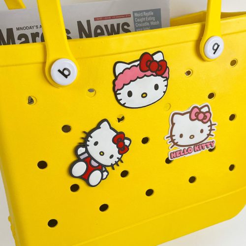 Large Rubber Clog Charms for Beach Bags Marine My Melody