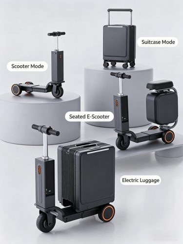 Detachable Electric Scooter Suitcase
