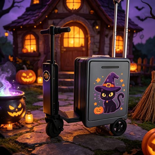 Halloween App Controlled Smart Luggage