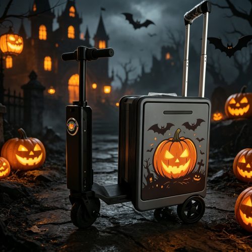 Halloween Bluetooth Smart Luggage – APP Controlled
